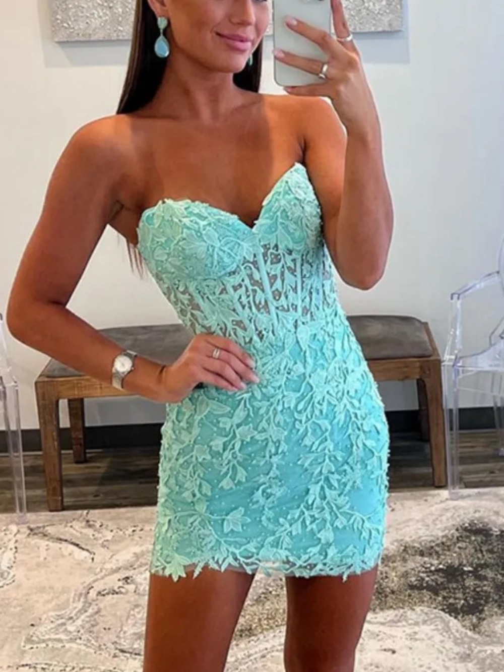homecoming dress, worn once